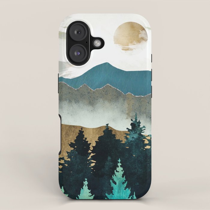 Forest Mist - Custom Horizontal iPhone Case Gallery Image 1
