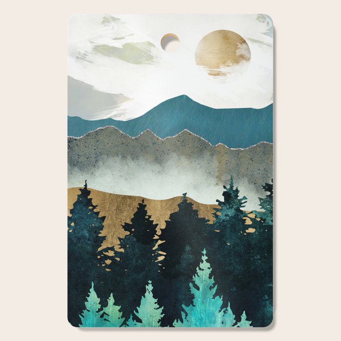 Forest Mist - Custom Horizontal Cutting Board Gallery Image 1