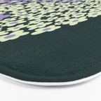 Floral yin-yang Bath Mat Gallery Image 3