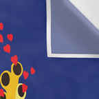 Yellow Submarine Bubbling Love Wall Tapestry Gallery Image 3