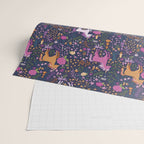 Unicorns Dancing in an Enchanted Garden Wrapping Paper Gallery Image 2