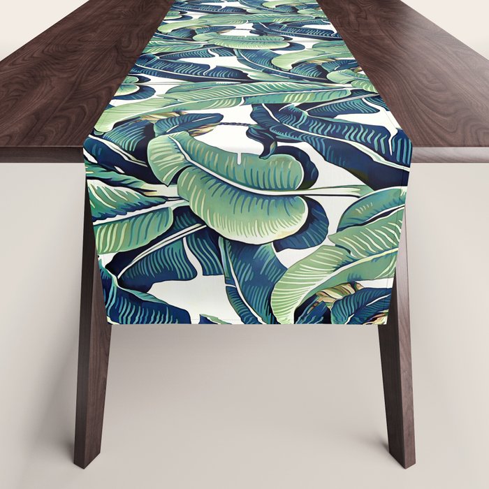 Banana leaves Table Runner Gallery Image 1