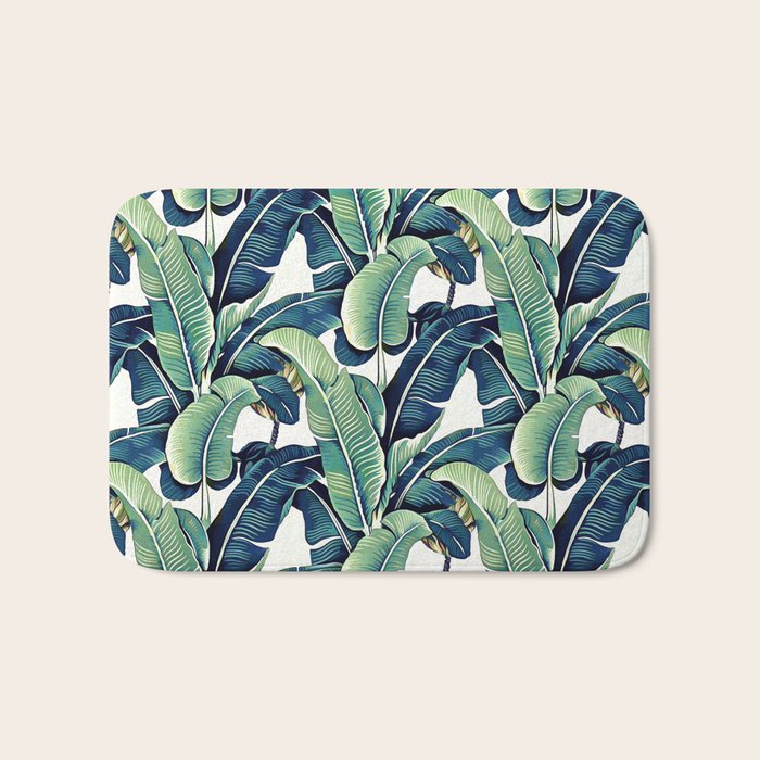 Banana leaves Bath Mat Gallery Image 1
