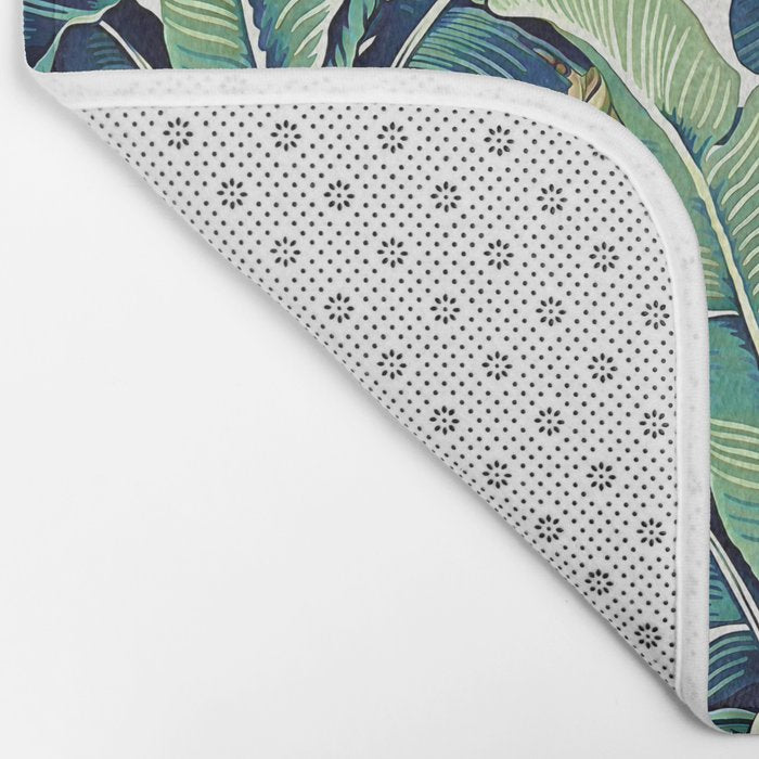 Banana leaves Bath Mat Gallery Image 2