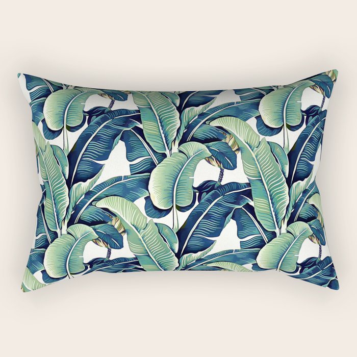 Banana leaves Rectangular Pillow Gallery Image 2