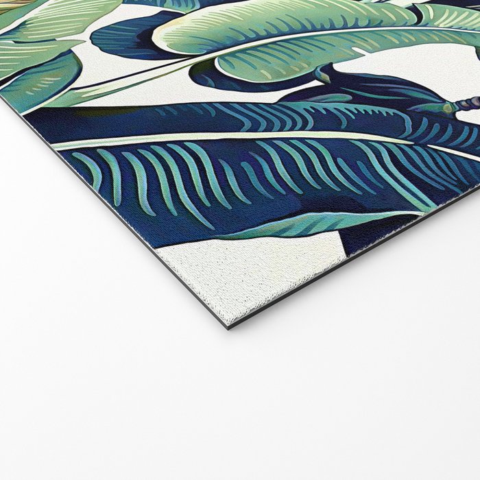 Banana leaves Welcome Mat Gallery Image 2