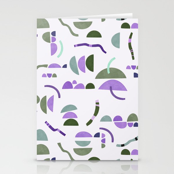Modern simple shapes pattern LG Stationery Card Gallery Image 2