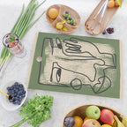 Minimal Face Impression 1 Cutting Board Gallery Image 2