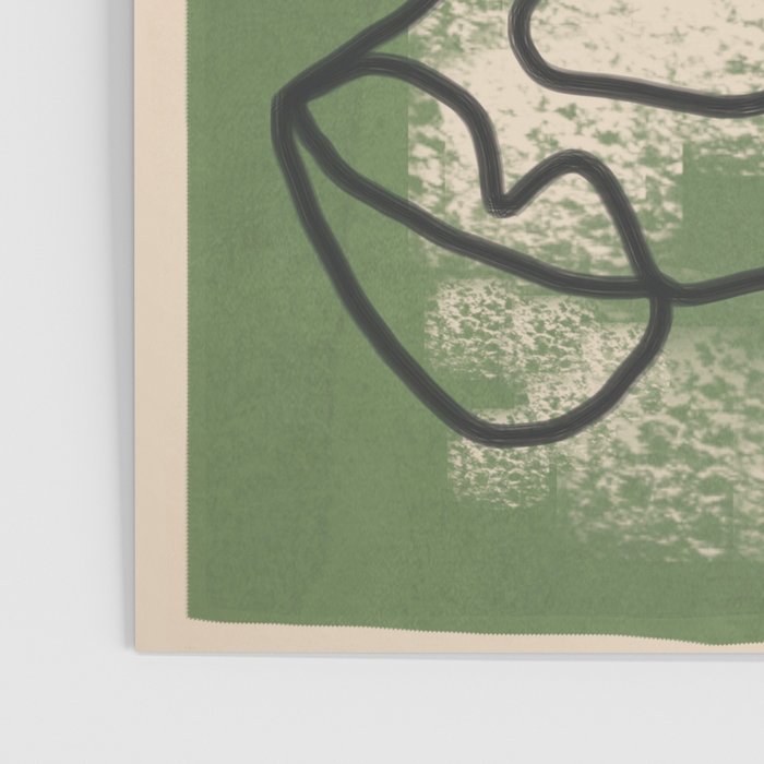 Minimal Face Impression 1 Poster Gallery Image 3