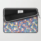 Wild colorful flowery meadow B Laptop Sleeve Gallery Image 2