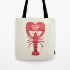 I LOB YOU Tote Bag Gallery Image 1