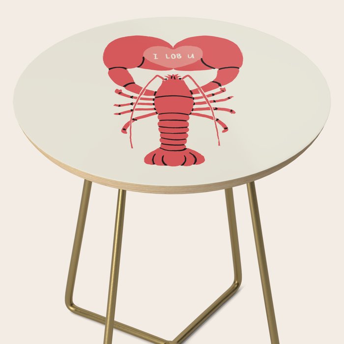 I LOB YOU Side Table Gallery Image 2