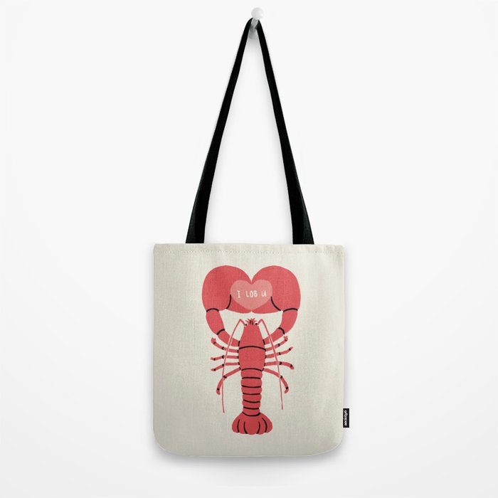 I LOB YOU Tote Bag Gallery Image 2