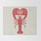 I LOB YOU Throw Blanket Gallery Image 2