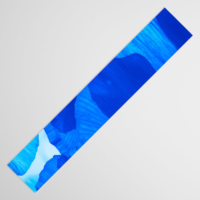 Blue Poppies #decor #society6 #buyart Table Runner Gallery Image 3