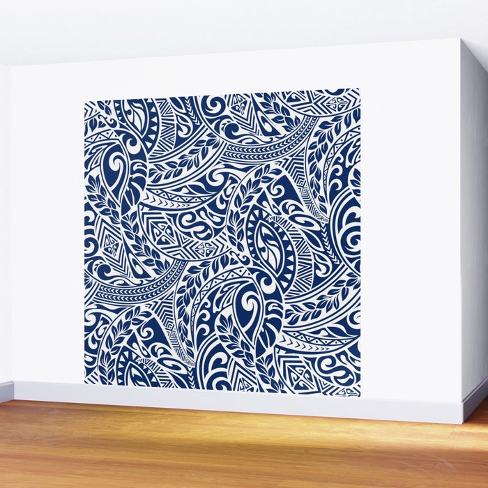 Hawaiian Tribal Pattern III Wall Mural Gallery Image 2