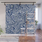 Hawaiian Tribal Pattern III Wall Mural Gallery Image 1