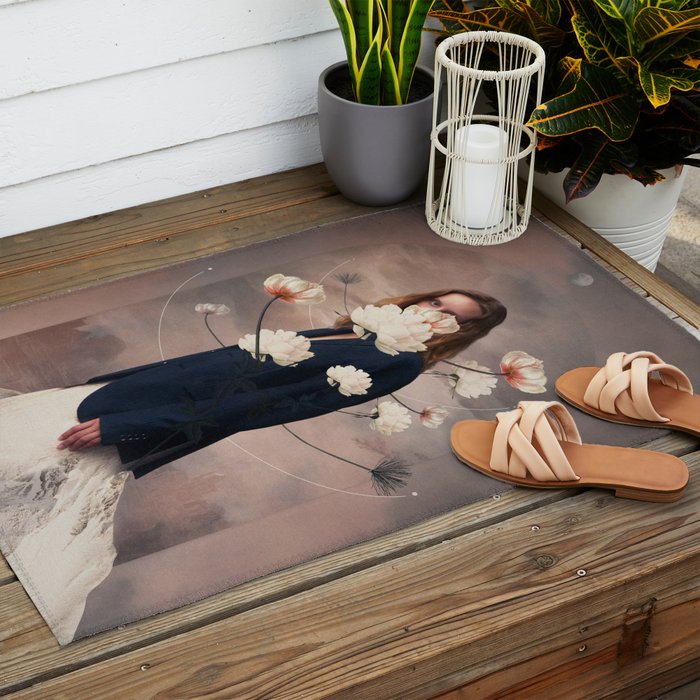 Never in the Right Place Outdoor Rug Gallery Image 2