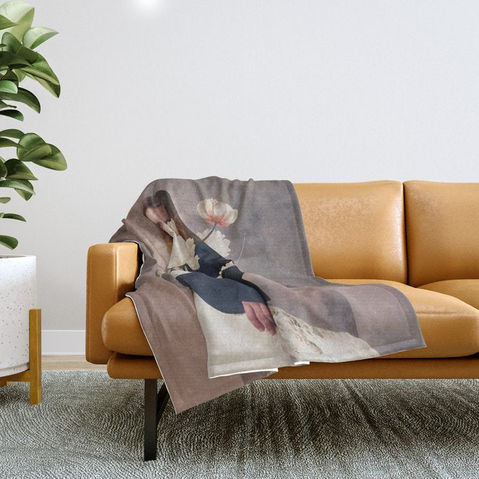 Never in the Right Place Throw Blanket Gallery Image 1