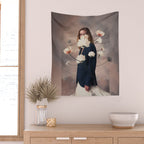 Never in the Right Place Wall Tapestry Gallery Image 2