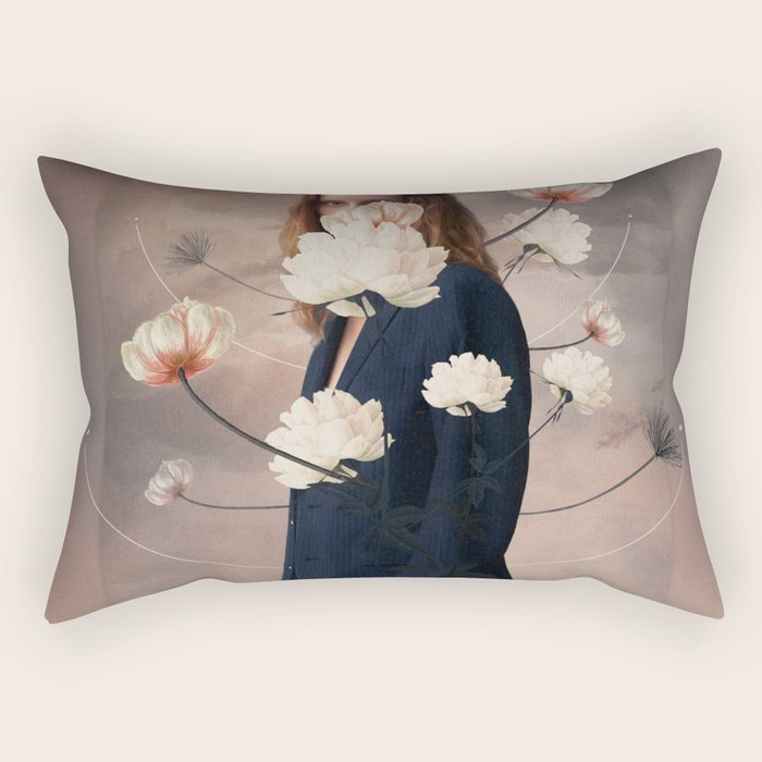 Never in the Right Place Rectangular Pillow Gallery Image 1