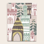 Block print Home pattern earthy colors Notebook Gallery Image 4