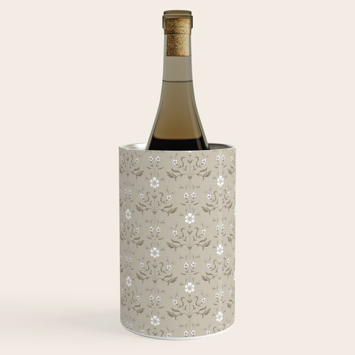 Vintage Cafe Floral - Oat Wine Chiller Gallery Image 2