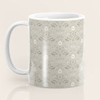 Vintage Cafe Floral - Oat Coffee Mug Gallery Image 3