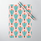 Sassy flower Wrapping Paper Gallery Image 1