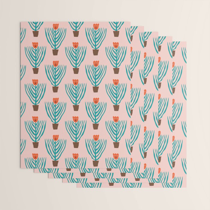 Sassy flower Wrapping Paper Gallery Image 3