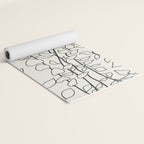 Minimalist Vines II Yoga Mat Gallery Image 2