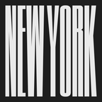 New York: B&W Typography Edition Coffee Mug Gallery Image 2