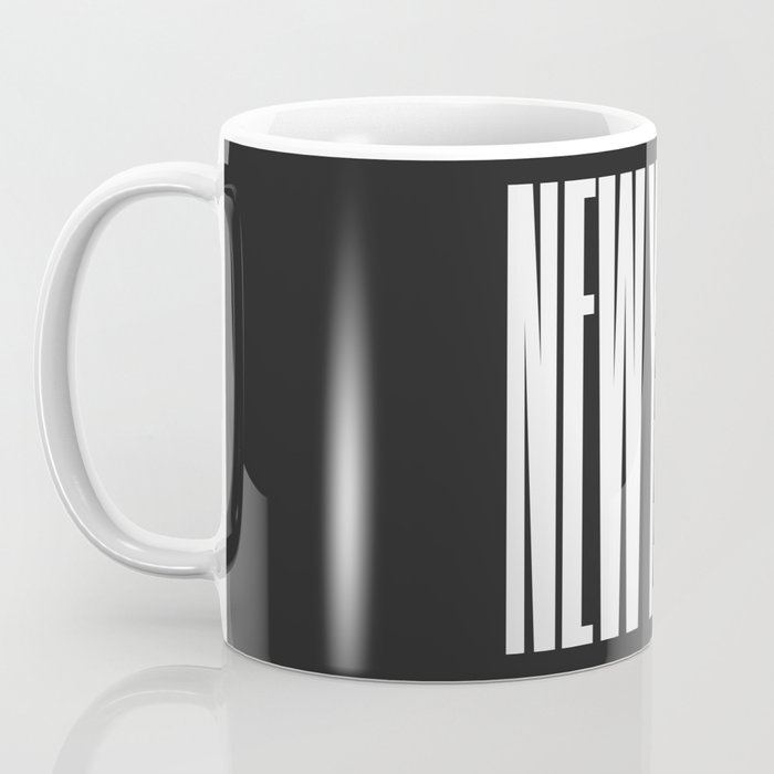 New York: B&W Typography Edition Coffee Mug Gallery Image 3