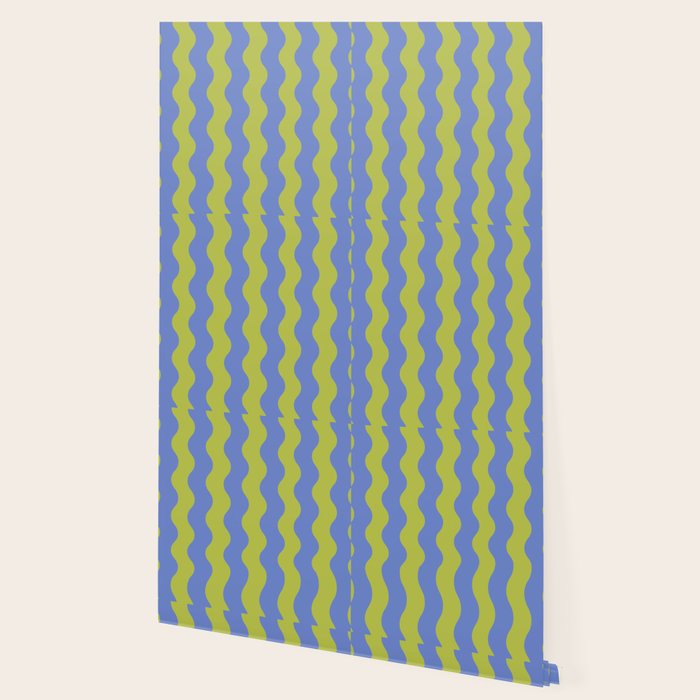 Striped Waves Retro Surf Wallpaper Gallery Image 2