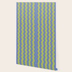 Striped Waves Retro Surf Wallpaper Gallery Image 2