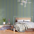 Striped Waves Retro Surf Wallpaper Gallery Image 3