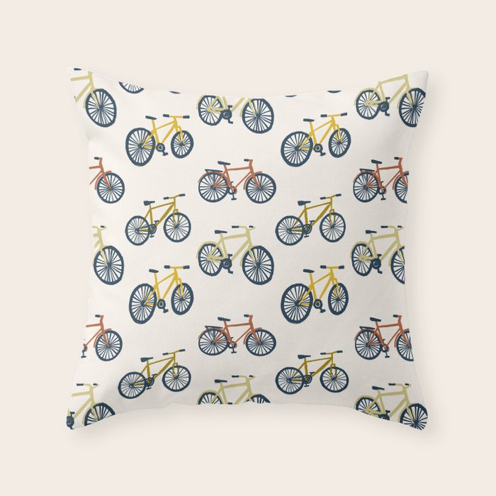 Day 2 Ride Throw Pillow Gallery Image 1