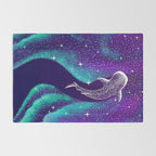 Star eater in northern lights Rug Gallery Image 2