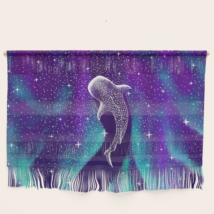 Star eater in northern lights Wall Hanging Gallery Image 1