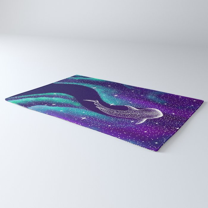 Star eater in northern lights Rug Gallery Image 3