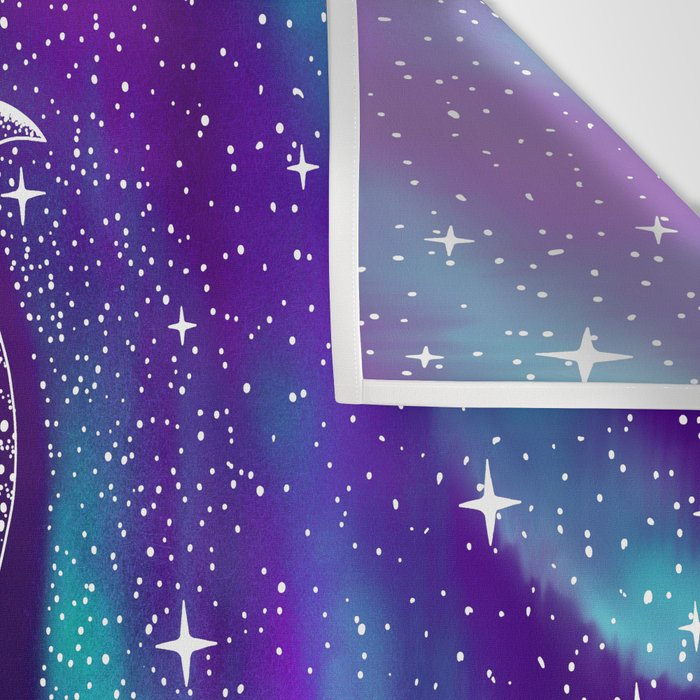 Star eater in northern lights Wall Tapestry Gallery Image 3