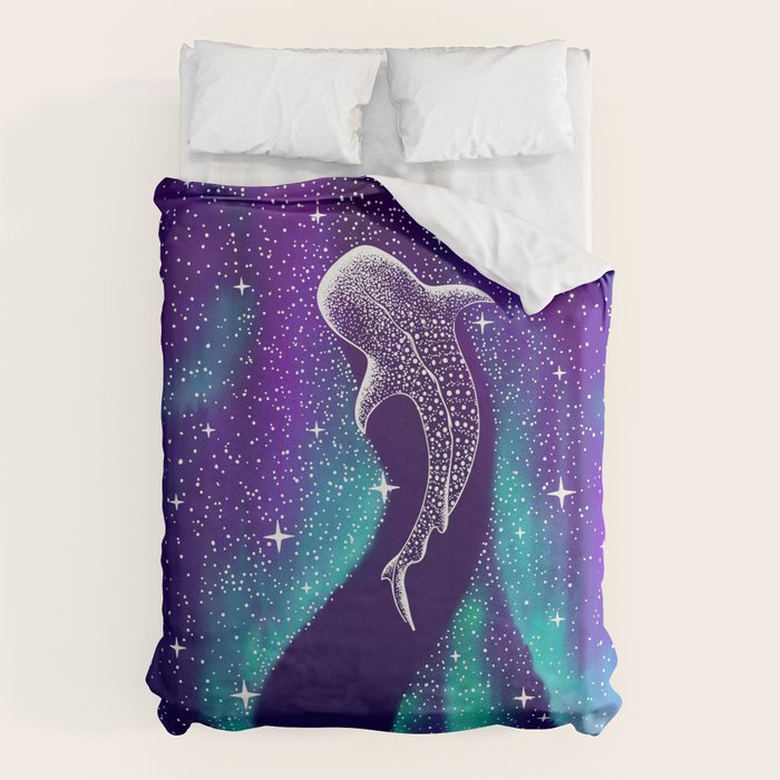 Star eater in northern lights Duvet Cover Gallery Image 6