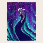 Star eater in northern lights Poster Gallery Image 4