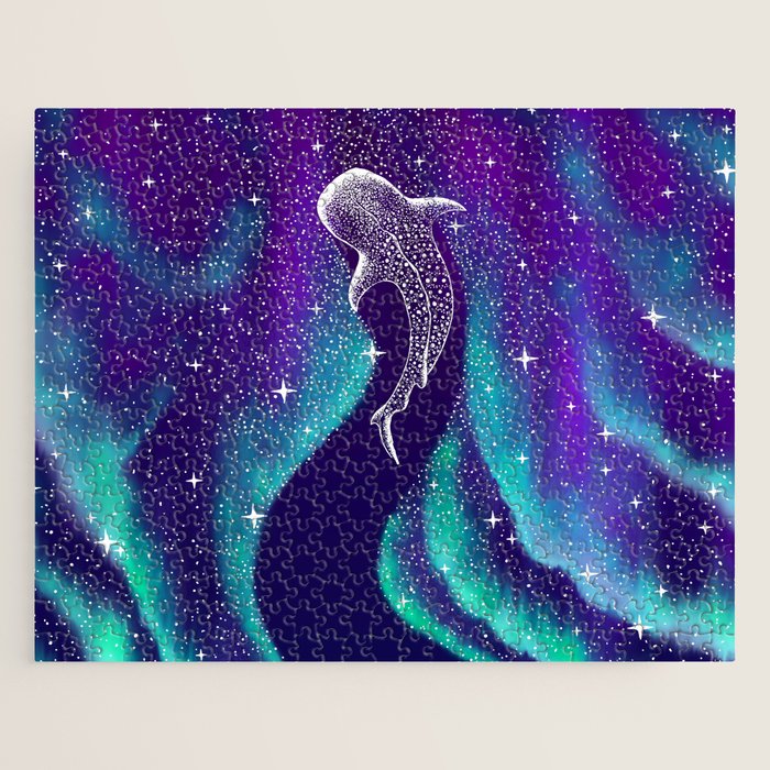 Star eater in northern lights Jigsaw Puzzle Gallery Image 1