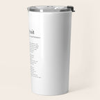 Donât Quit by John Greenleaf Whittier Travel Mug Gallery Image 2