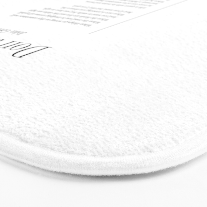 Donât Quit by John Greenleaf Whittier Bath Mat Gallery Image 3