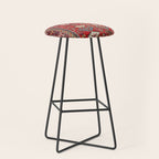 Genje Central Caucasus Rug Print Stool Gallery Image 1