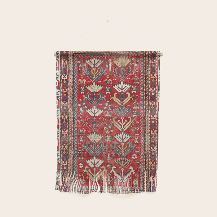 Genje Central Caucasus Rug Print Wall Hanging Gallery Image 1