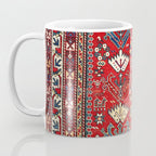 Genje Central Caucasus Rug Print Coffee Mug Gallery Image 3