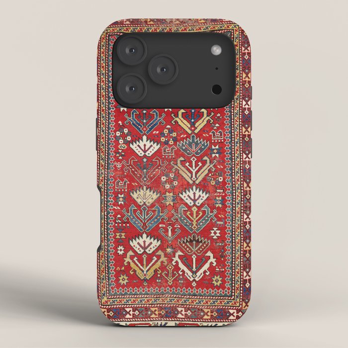 Genje Central Caucasus Rug Print iPhone Case Gallery Image 3
